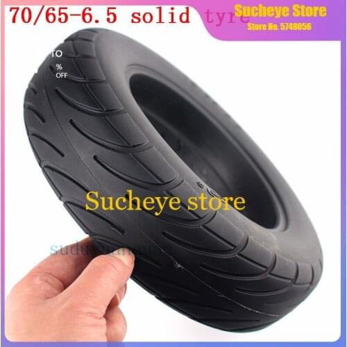 High quality 70/65-6.5 solid tyres for Xiaomi mini pro balance scooter tire 10inch 10x3.00-6.5 explosion-proof tubeless tire