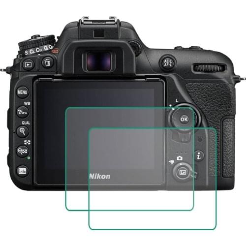 Tempered Glass Screen Protector for Nikon D3200 D3300 D3400 D5300 D5500 D5100 D600 D610 D810 D7000 D7100 D7200 D7500 D800 Z6 Z7