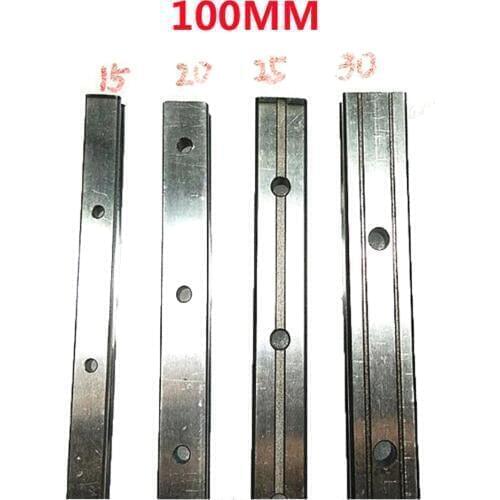 1PC 100MM HGR15/20/25/30 Linear Guides without Slider
