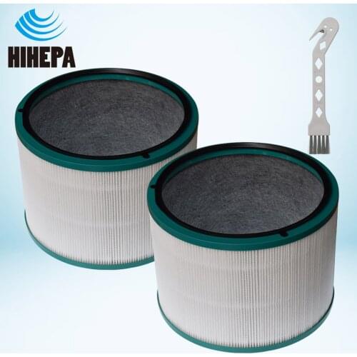 2 Upgrade and Thicken Activated Carbon & HEPA Filter for Dyson Pure and Cool Link Air Purifier HP01 HP02 HP03 DP01 DP02 DP03