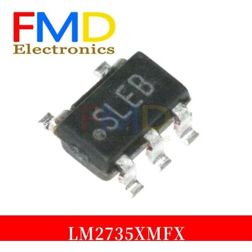 New agent LM2735XMFX LM2735 SOT23-5 printing SLEB switch voltage regulator spot