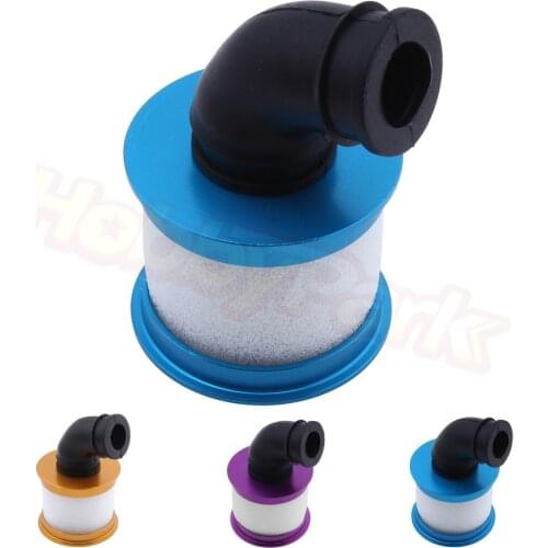 04104 Aluminum Air Filter Engine Parts For HSP Baja 1/10 Nitro Powered RC Truck Car Buggy Himoto Redcat Exceed Purple