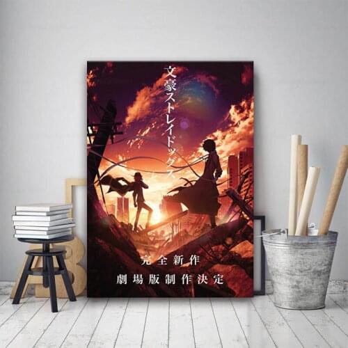 Bungou Stray Dogs Dead Apple Anime Canvas Modern Painting Oil Print Comic Poster Wall Art HD Picture For Living Room Home Decor