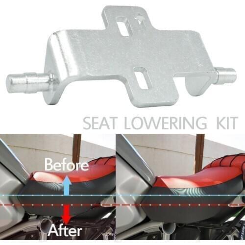 For BMW R1200GS GS 1200 R 1200GS lc R1250GS ADV adventure R1200RT 2008-2018 Motorcycle Rider Seat Lowering Adjustable Kit 10mm