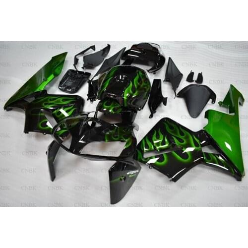 For Honda CBR600RR 2005 - 2006 Body Kits CBR 600 RR 06 Black Green Frame Bodywork CBR600 RR 2006 Body Kits Unpainted