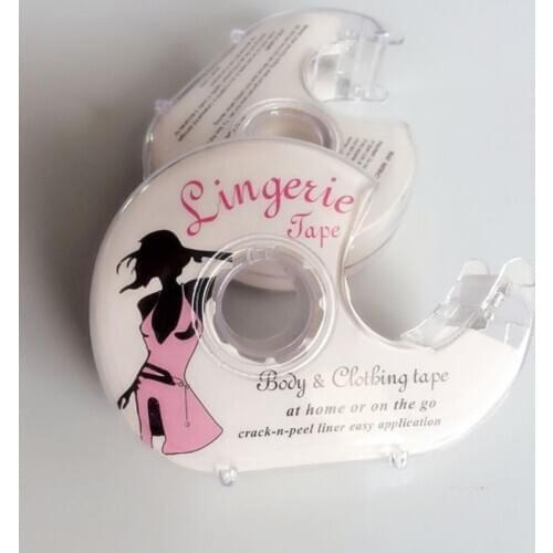 3 Meters Double Sided Body Tape Self-Adhesive Bra Clothes Dress Shirt Secret Lingerie Sticky With Dispenser Safe Accessories