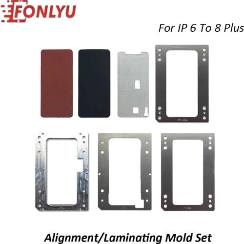 LCD Screen OCA Alignment And Laminator Mold For iPhone 6 6P 6S 6SP 7 8 7P 8P For Novecel Q5 A5 YMJ Laminating Machine Mould Tool