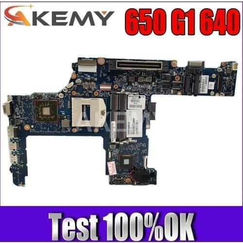 Akemy For HP ProBook 650 G1 640 Laptop Motherboard HM86 DDR3L 744022-001 744022-501 MAIN BOARD