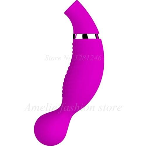 Clit Sucker Blowjob Tongue Vibrating Nipple Sucking Sex Oral Licking Clitoris Vagina Stimulator Magic Wand Sex Toys for Women