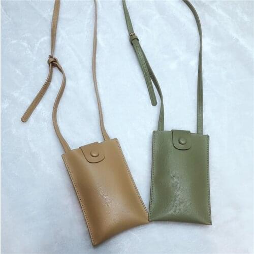 Small Size Microfiber Leather Flap Shoulder Bag Teenager Female Korean Fashion Daily Mobile Phone Messenger Pouch Bag
