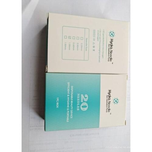 New Hydra Needle HN 20 Titanium Microneedle Serum Applicator Derma Stamp Skin Care Beauty Tools For Home Use