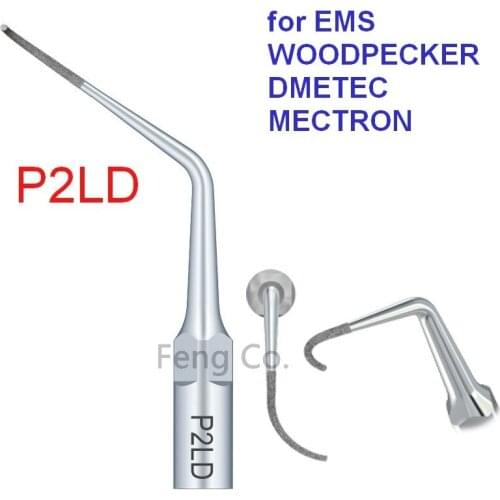 P2LD Ultrasonic Scaler Tips Endo Perio Dental Scaling Fit EMS Woodpecker Handpiece Dentistry Instrument