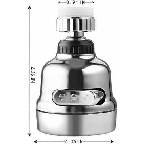 360Degree Rotating Faucet Adapter Moveable Kitchen Tap Head Water Saving Spray Filter Shower Kitchen Tool