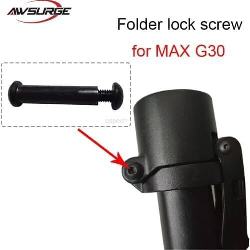 Folding lock screw electric scooter replacement parts for Ninebot MAX G30 high-quality alloy durable