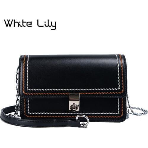 Ladies Handbags White Lily China