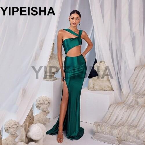 Yipeisha Womens One Shoulder Cocktail Dresses