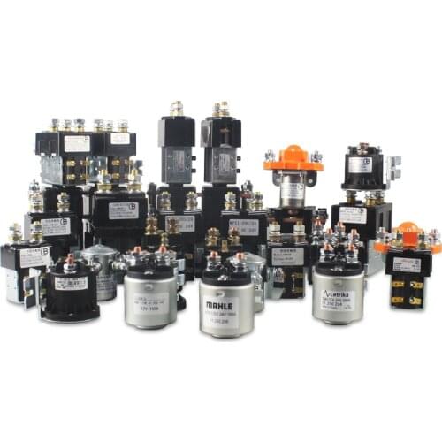 Electric forklift parts, hydraulic handling power unit DC motor oil pump station 12V48V contactor