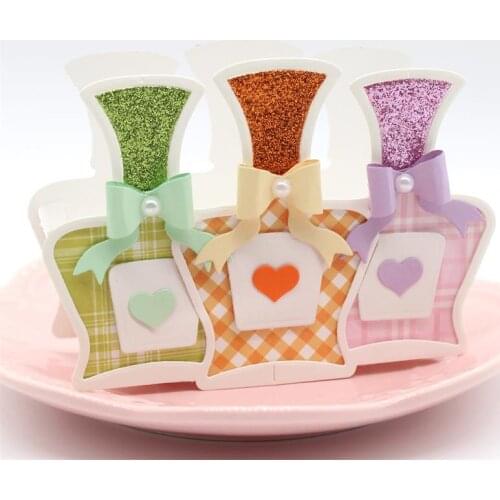 ZFPARTY Nail Polish Metal Cutting Dies Stencils for DIY Scrapbooking Stamp/photo album Decorative Embossing DIY Paper Cards