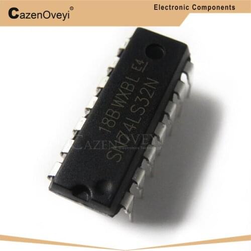 10pcs/lot HD74LS32P DIP-14 HD74LS32 DIP SN74LS32N 74LS32 In Stock