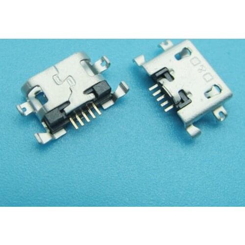 100pcs/lot Micro mini 5P 5-pin USB jack for HUAWEI Lenovo zte D10 Sink Type Charging Charger Port Connector Dock plug Socket