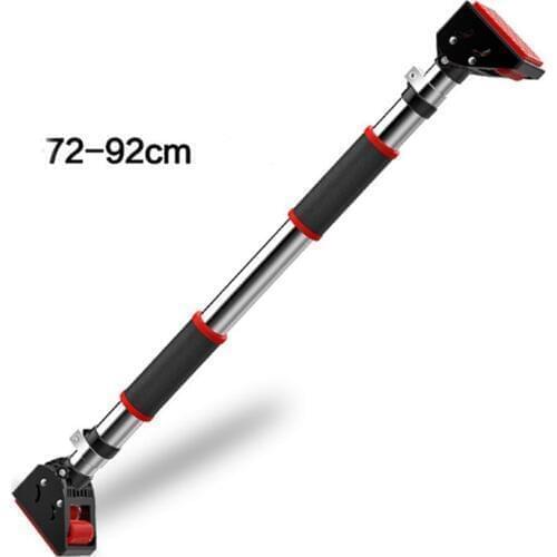 72~92cm Automatic locking door horizontal Bar Skidproof Fitness wall bar Multipurpose Pull up bar