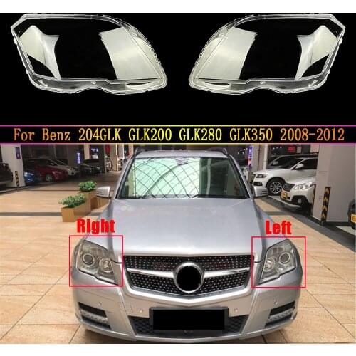 Car Headlamp Lens For Mercedes-Benz 204GLK GLK200 GLK280 GLK350 2008 2009 2010 2011 2012 Headlight Cover Auto Shell Cover