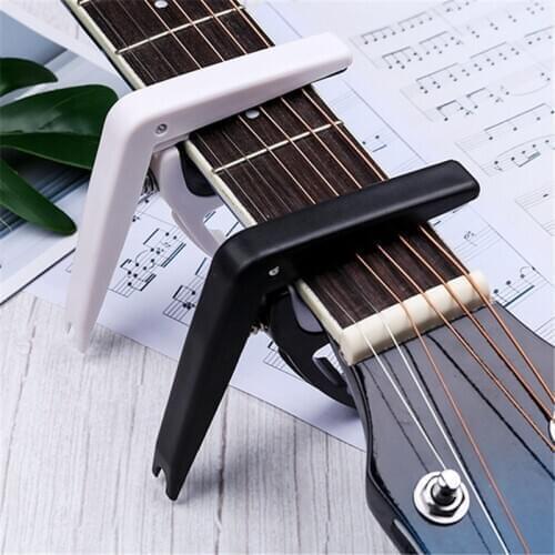 Guitar Capo Acoustic Ukulele Special Capo Transpose Voice Clips Guitar Tuner Clamp Button Caps Ukulele Capo Ukulele Accessories