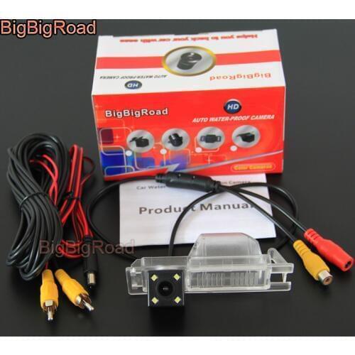 BigBigRoad Car Rear View Camera For FIAT Grande Vauxhall / Opel Zafira Insignia Astra H J Corsa Meriva Vectra parking camera
