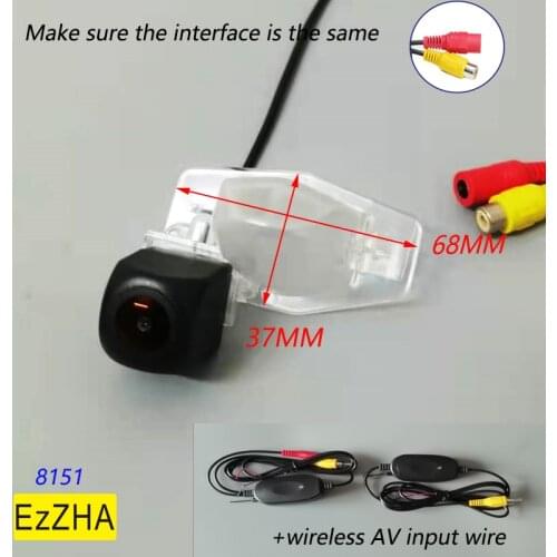 Fisheye Dynamic Trajectory CCD Vehicle Rear View Reverse Camera For Honda Odyssey Accord Crosstour CR-V CRV Fit Jazz HRV CRZ CRX