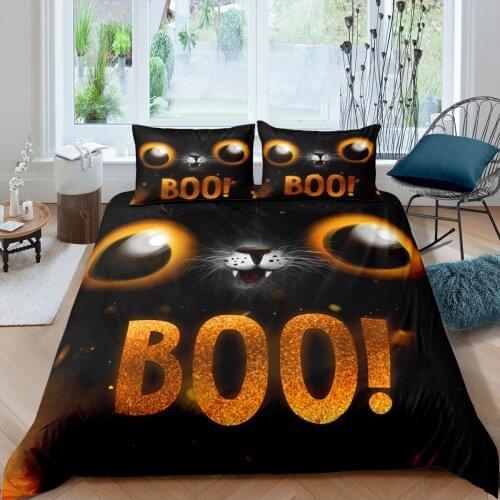 Cats Pattern Duvet Covers Set Bedding Set For Adults Kids Bed Set Bedclothes Kitty Bed Cover Home Textiles Single Twin King Size