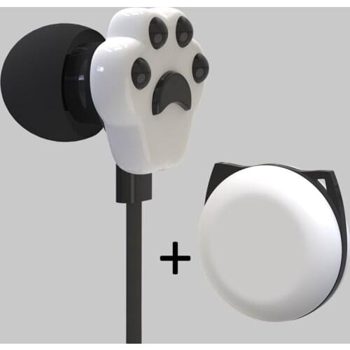 Cartoon Cute Wired Earphone Kids 3.5 Jack In-Ear Earphones Headphone with Storage Case Childs Headset For iPhone Samsung Xiaomi