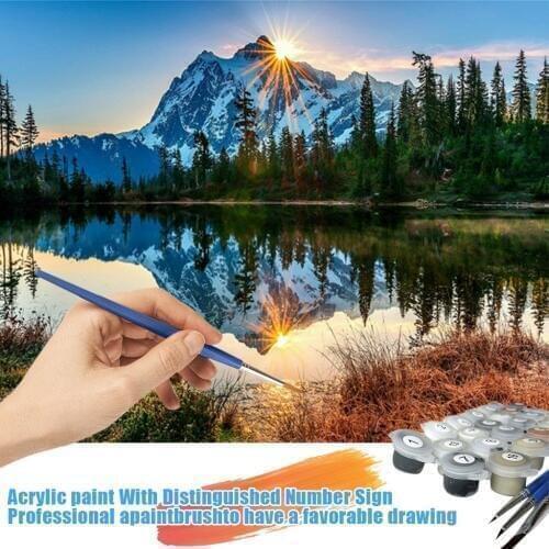 Diy By Numbers Painting By Numbers Kit Coloring By Numbers Picture By Numbers Home Decors Painting By Numbers Number Painting#W