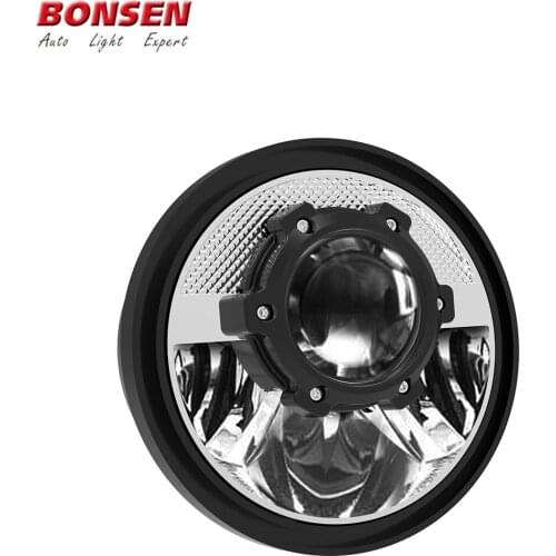 Motorcycle headlight 45W 5.75" laser light round motorcycle headlights for truck led driving lights