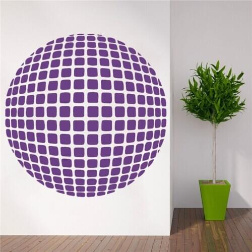 Geometry Pattern Wall Stickers Home Decor Self-adhesive Removable Decor Bedroom Sports Wallpaper Living Room Wall Decals HQ553