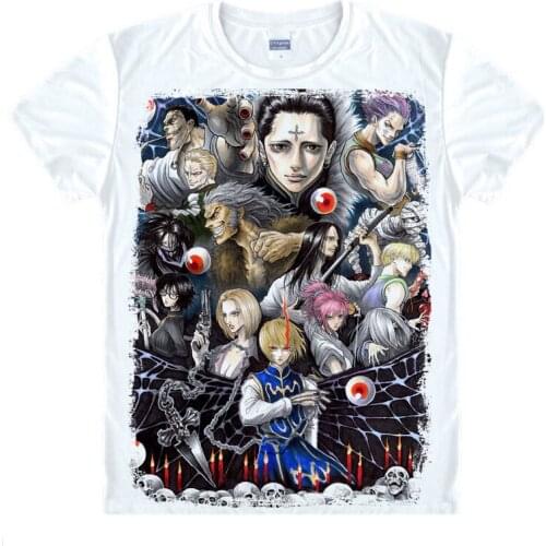 Hunter Hunter T-Shirt Gon Freecss Shirt breathable t-shirts Anime awesome gifts Mens Designer T-Shirts anime cartoon shirt a
