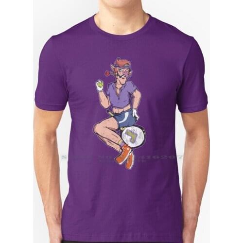 Waluigi Pin Up Poster T Shirt 100% Pure Cotton Waluigi Nintendo Super Nintendo Switch Tennis Up Video Games Gamer Gaming