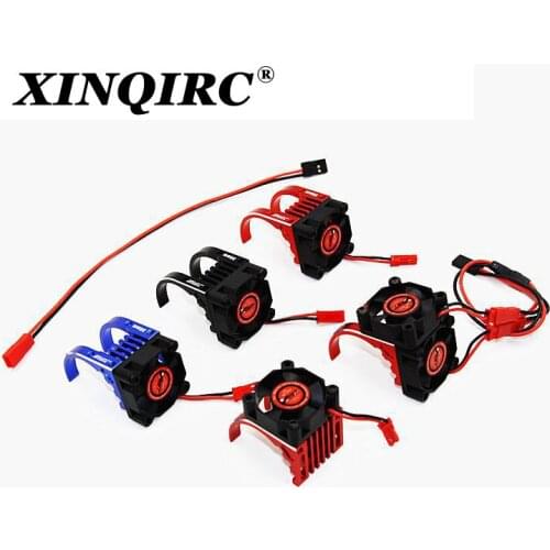 RC remote control vehicle cooling fan multi function card bracket single / double fan motor radiator 36mm motor cooling fan