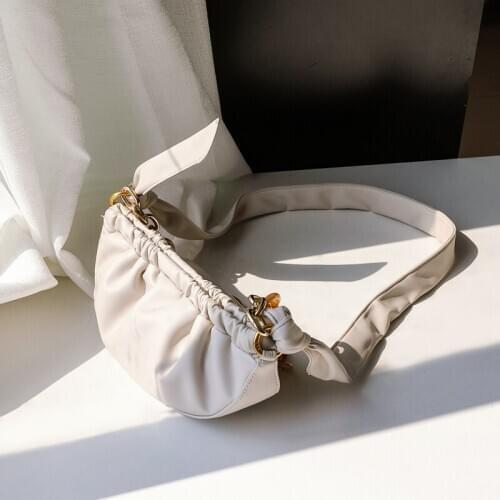 Style Bags Chains French Women Elegant Genuine Leather Small Shoulder Bag High Quality Party Office Crossbody Bags Female