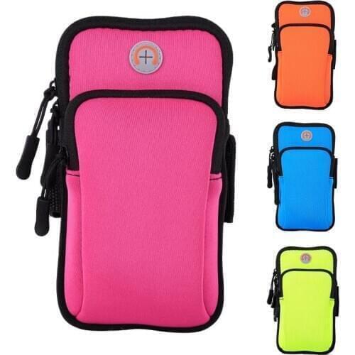 Running Bag Outdoor Sports Waterproof Fitness Armband 6.5 Inches Or Less Mobile Phone Protective Cover Unisex Jogging Arm Bag