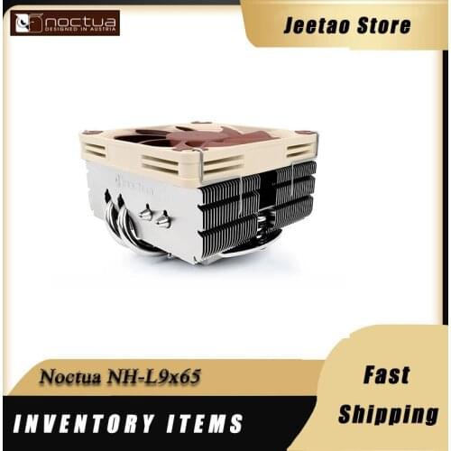 Noctua NH-L9x65 ultra-thin CPU Cooler 4 HeatPipe 4pin PWM HTPC Down-Pressure 92cm Silent Fan Cooling For Intel 1150 1151 AMD AM4