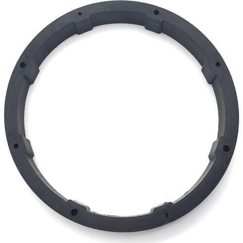 2PCs Universal 6*9 6.5inch Beveled Car Speaker Spacer with Refitting Kit Audio Mat Plates Bracket Holder Installation Black Pad