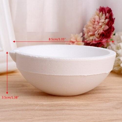 E56A 500Grams Quartz Bowl Jewelry Equipment Crucible For Melting Gold Silver Platinum