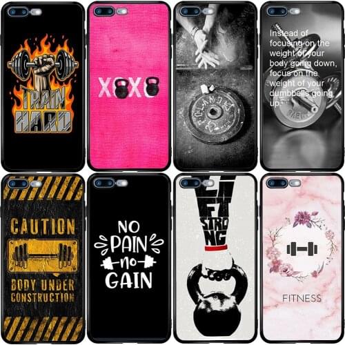 Phone Case for Huawei P smart Z Mate 9 10 20 30 P10 P20 P30 P40 Lite E Pro Plus 2019 2020 Training Crossfit Kettlebell Weightfit