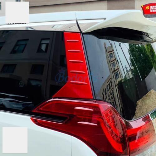 For Toyota Alphard VELLFIRE 30 2016-2019 Red Black Silver Color Rear Window C Pillar Moulding Trim Panel Car Styling Accessories