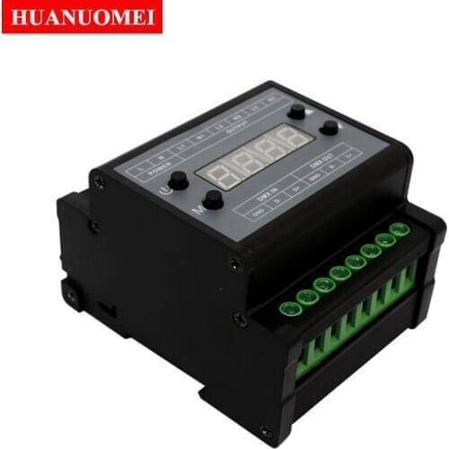 DMX303 DMX 3 channels high voltage dimmer (output 0-10V);AC90-240V(50Hz/60Hz);Output: 15mA*3channel,power:max 200W(each channel)