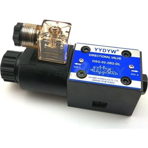 DSG Valve Solenoid Valve DSG-02-2B2-DL Solenoid Directional Valve DC24V AC220V Directrional Control Valve