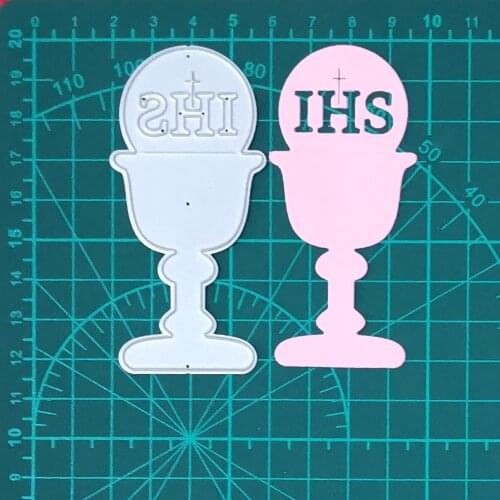 IHS Glory Trophy / Cross Metal Cutting Dies For Stamps Scrapbooking Stencils DIY Paper Album Cards Decoration Embossing 2020 New