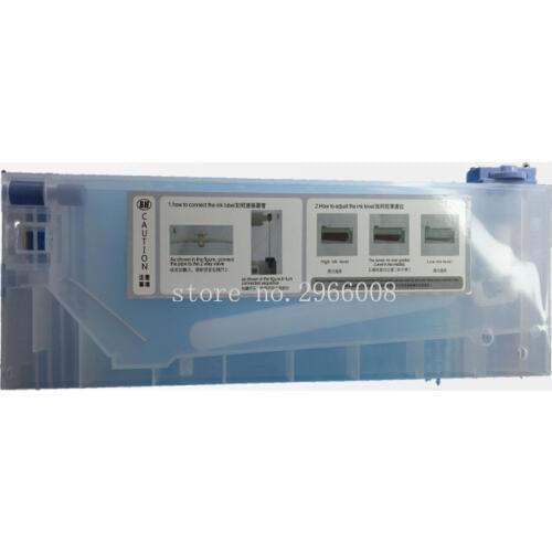 Free shipping top quality 4pcs 220ml empty ink cartridge for Roland/Mimaki/Mutoh printer bulk ink system CISS cartridge