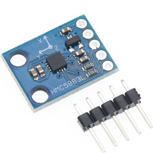 Freeshipping 10pcs/lot GY-273 HMC5883L Module Triple Axis Compass Magnetometer Sensor 3V-5V