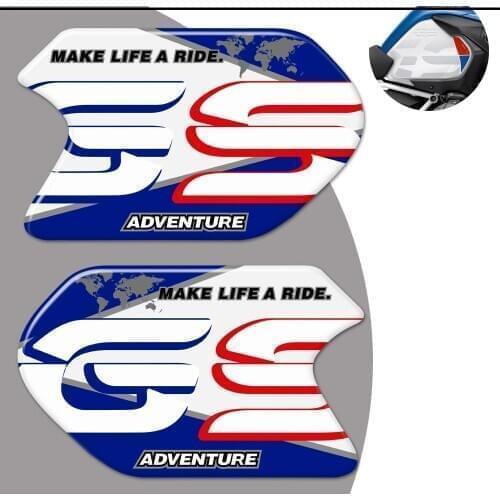 R 1200 GS R1200 GSA Stickers For BMW R1200GS Stickers Protector Knee Tank Pad Fender Windscreen Adventure Trunk Cases 2016 2018